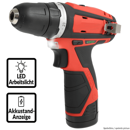 WALTER Akku-Werkzeugset 10,8 Volt Li-Ionen