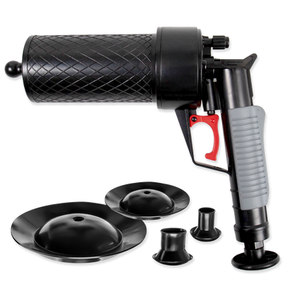 Compressed air pipe cleaner