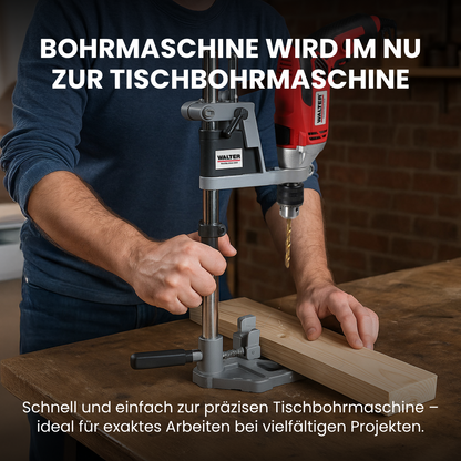 Bohrständer mit Maschinenschraubstock
