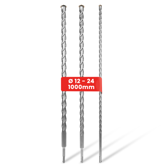 SDS+ Bohrer-Set 3-tlg. 1000 mm