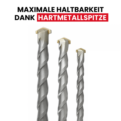 SDS+ drill bit set 3-piece 1000 mm