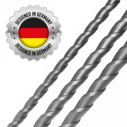 SDS+ drill bit set 3-piece 1000 mm