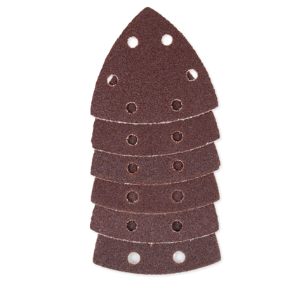 Sandpaper set for triangular sander 6 pieces