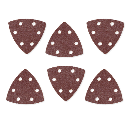 Sandpaper set for triangular sander 6 pieces