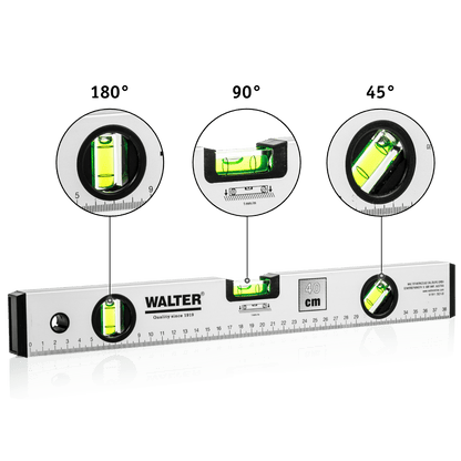 WALTER Wasserwaagen-Set 3-tlg.