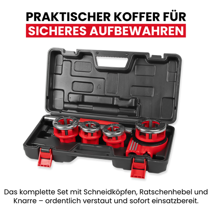 Gewindeschneidkluppensatz 6-tlg.