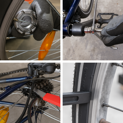 Fahrrad-Werkzeugkoffer 18-tlg.