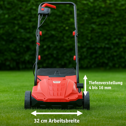 Elektro-Vertikutierer und Rasenlüfter 1500 W