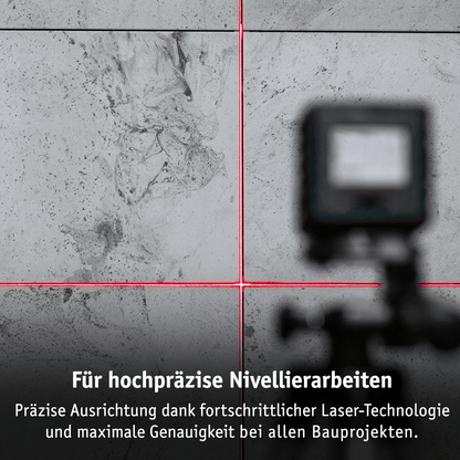 WALTER Kreuzlinienlaser mit Stativ