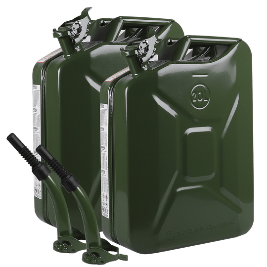 WALTER 20L Benzinkanister-Trichter-Set 2-tlg.