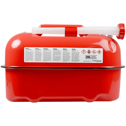 WALTER 2-tlg. Set 20 L Horizontaler Benzinkanister