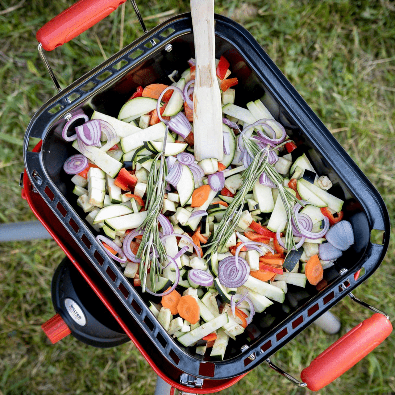 WALTER Camping- und Party-Gasgrill