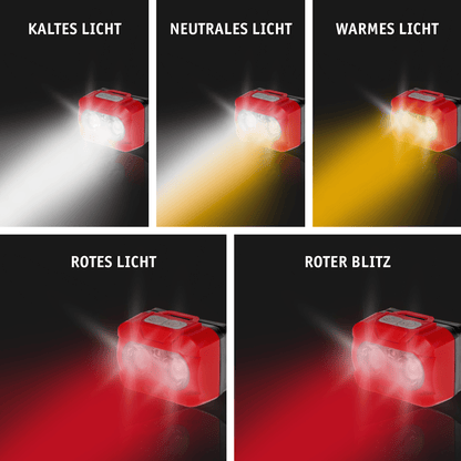 WALTER LED-Stirnlampe 450 lm