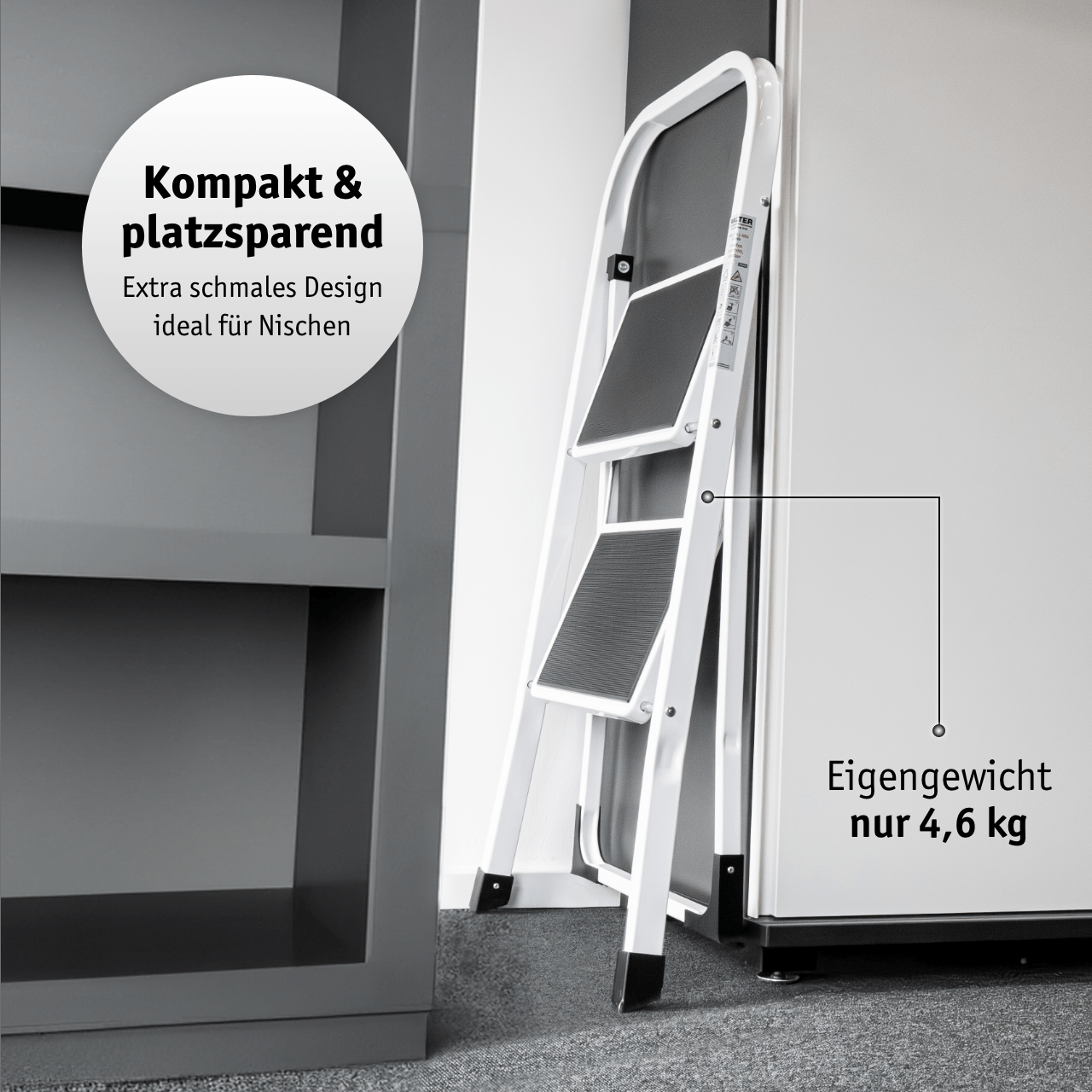 WALTER 2-Stufen-Leitertritt klappbar