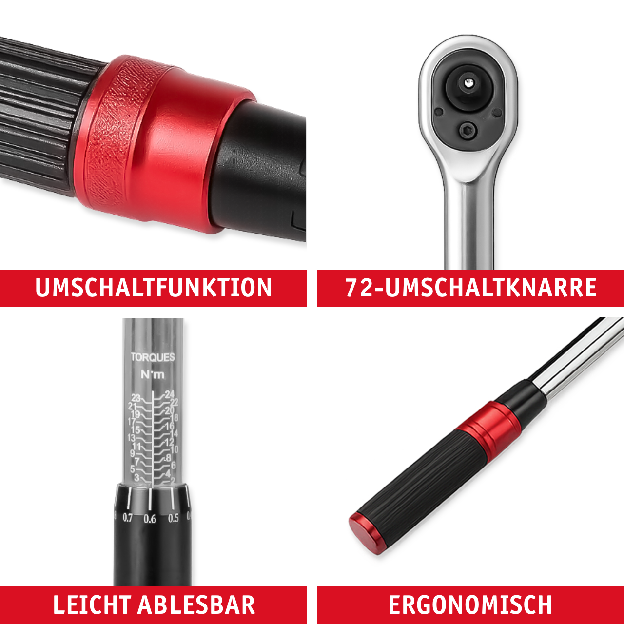 Fahrrad-Drehmomentschlüssel Satz