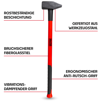 WALTER Professional Vorschlaghammer 5 kg