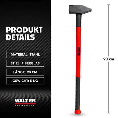 WALTER Professional Vorschlaghammer 5 kg