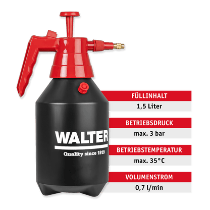 WALTER Drucksprühgerät 1,5 Liter