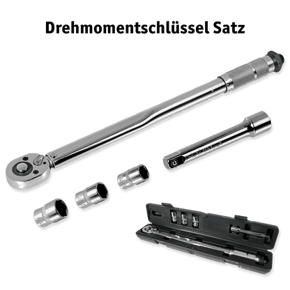 WALTER Drehmomentschlüssel-Set mit Schoneinsätze