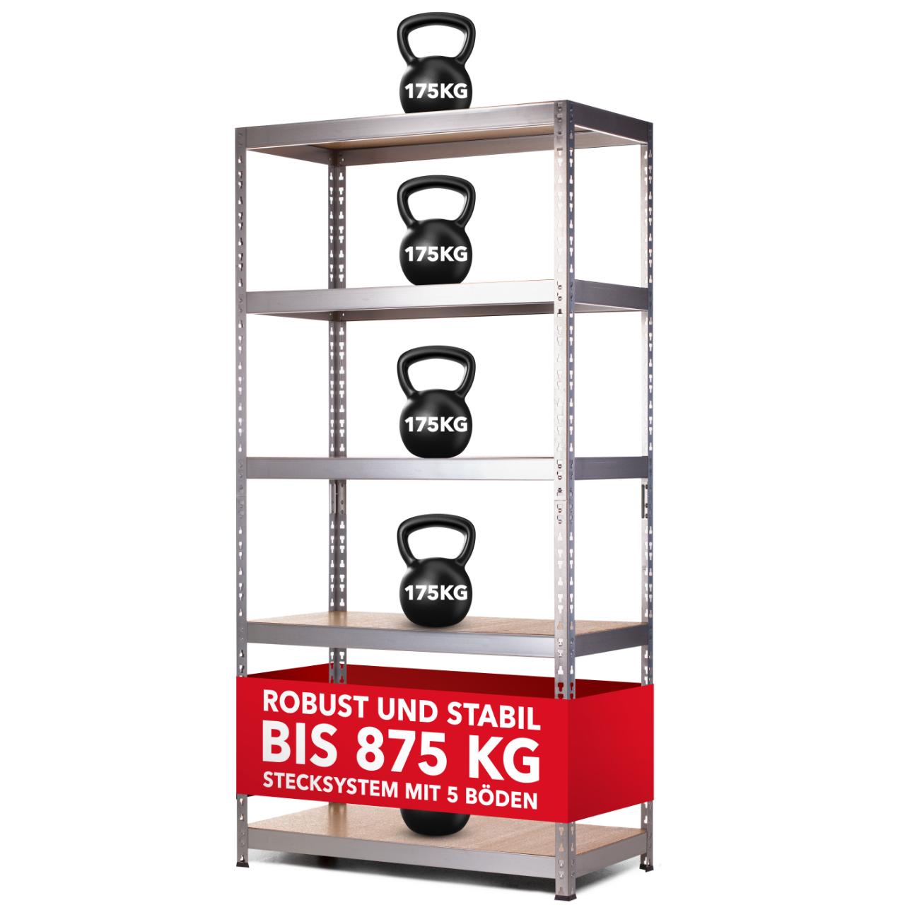 Schwerlastregal 875 kg