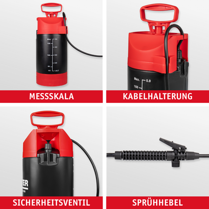 Drucksprühgeräte-Set 1,5 & 5 l