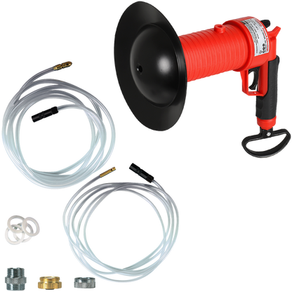 Compressed air pipe cleaner &amp; drain cleaner