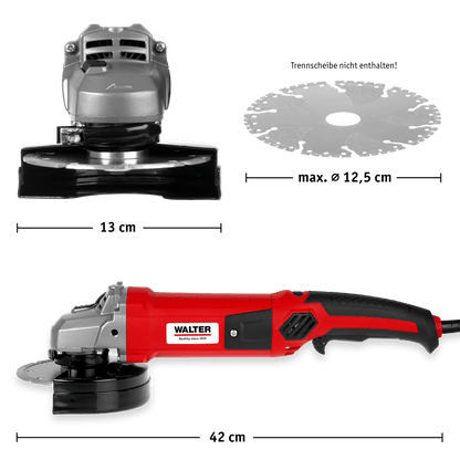 WALTER Winkelschleifer 1200 W