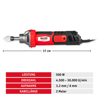 WALTER Geradschleifer 500 W
