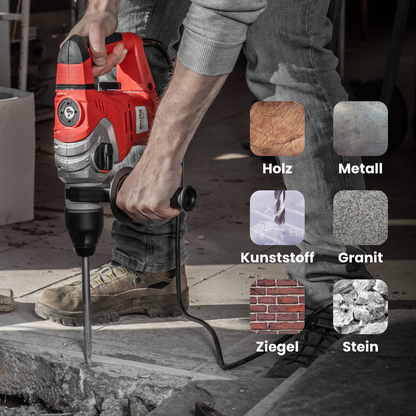 1500 W drill and chisel hammer