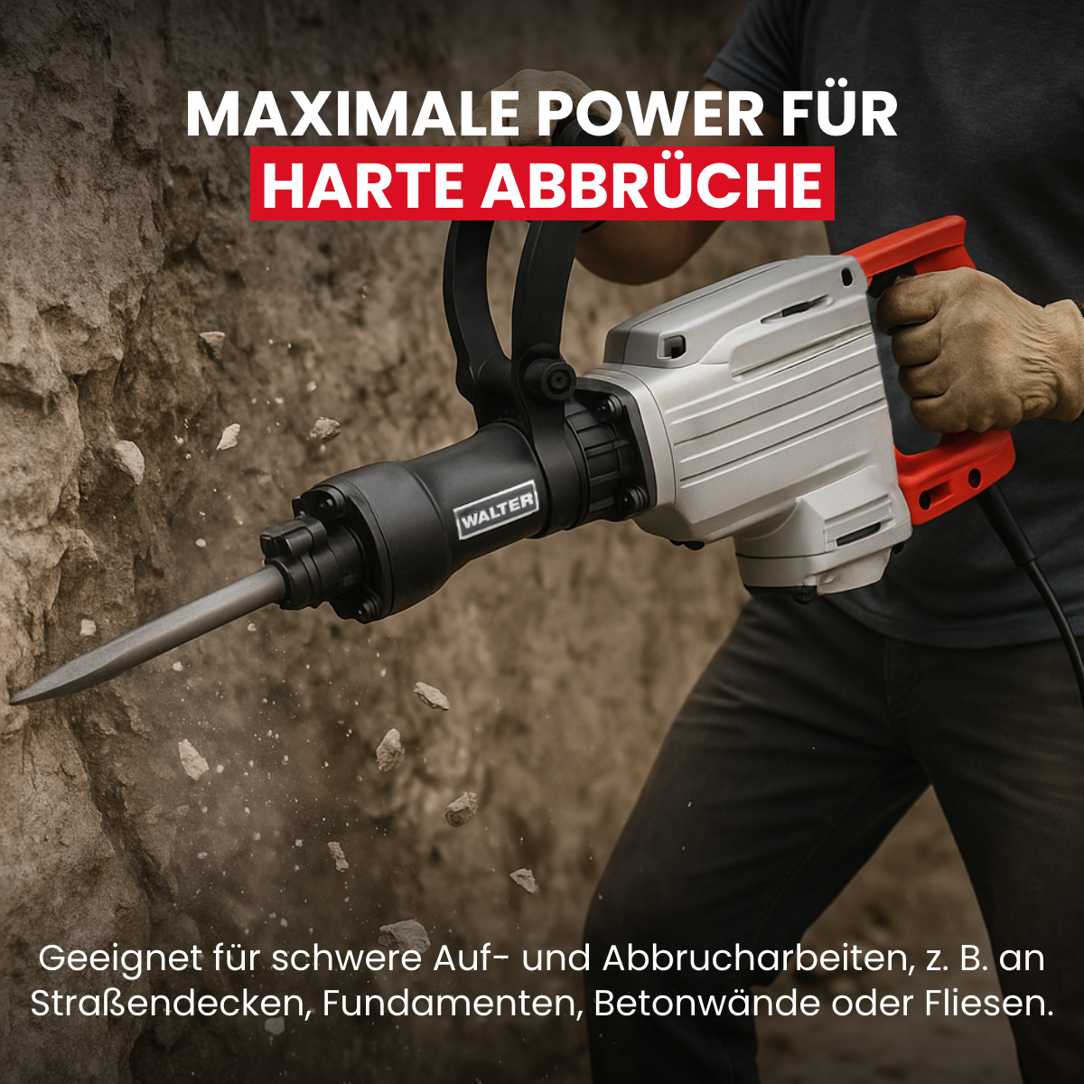 Stemm- und Abbruchhammer 1700 W
