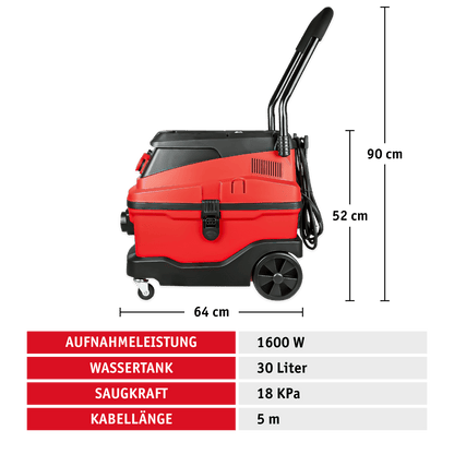 WALTER Multifunktionssauger 1 600 W