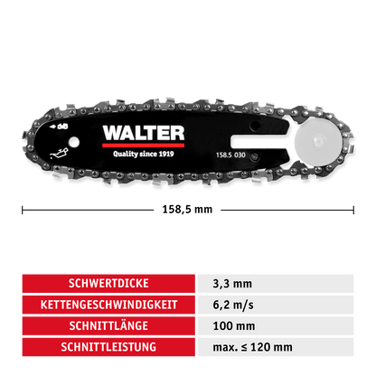 WALTER Li-Ion Akku-Entaster 20 V