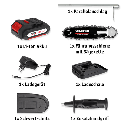 WALTER Li-Ion Akku-Entaster 20 V