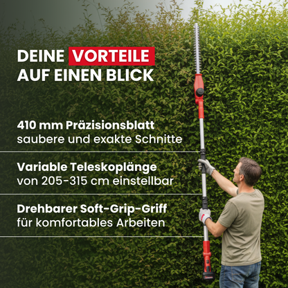 XXL 20V Li-ion Cordless Hedge Trimmer
