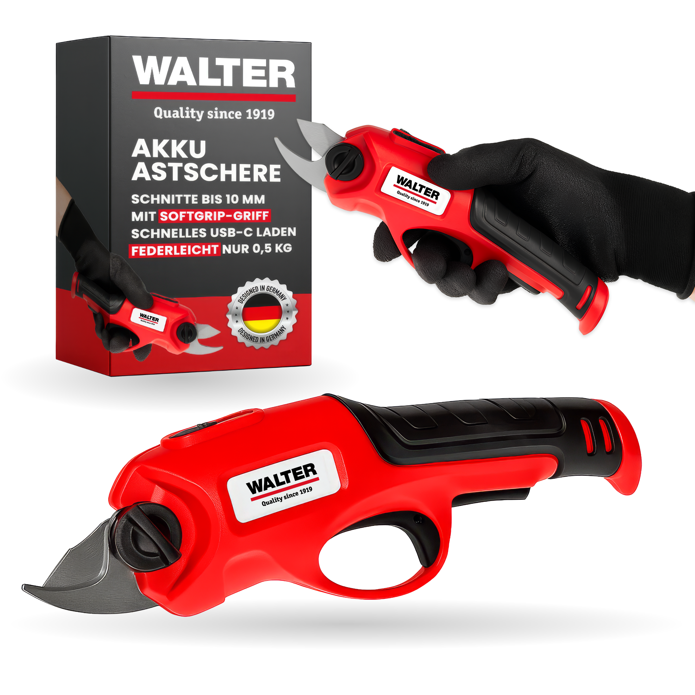 Li-Ion Akku-Astschere 4 V