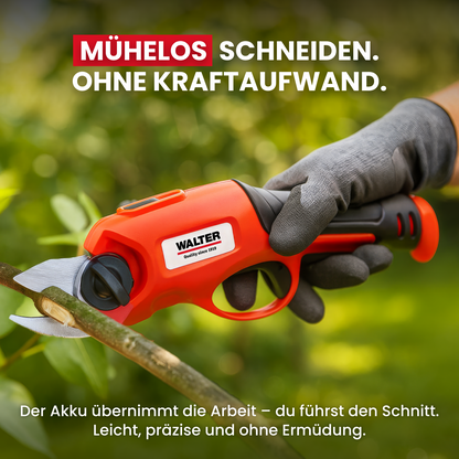 Li-Ion battery-powered pruning shears 4V