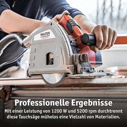 WALTER Tauchsä­ge mit Führungsschiene