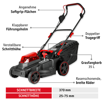 WALTER Akku-Gartengeräte-Set