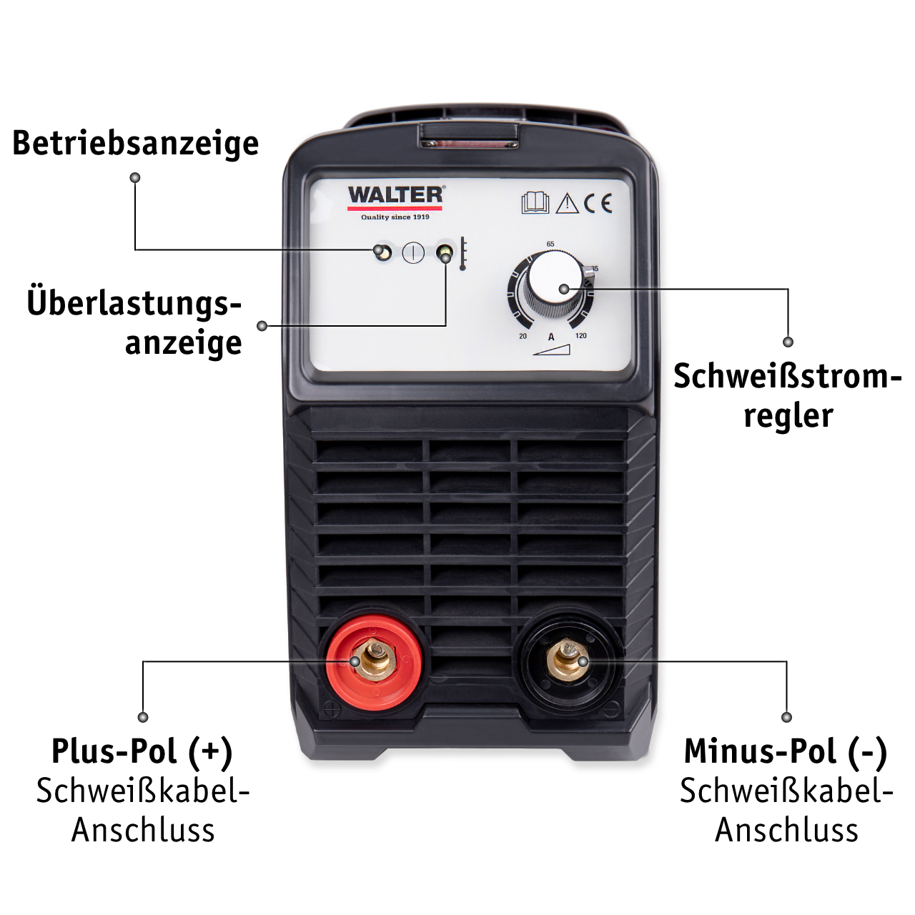 Portable inverter welder 120 A