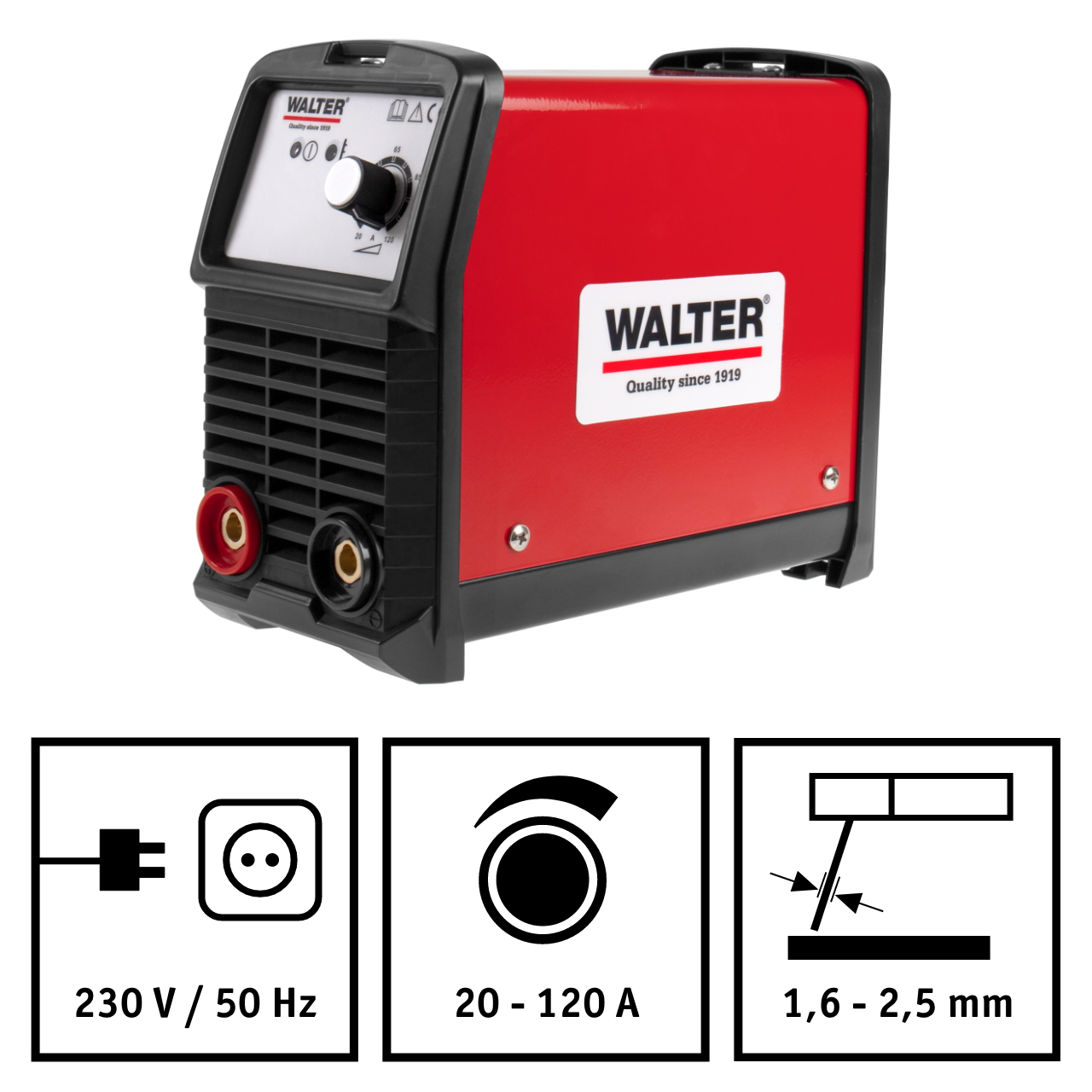 Portable inverter welder 120 A