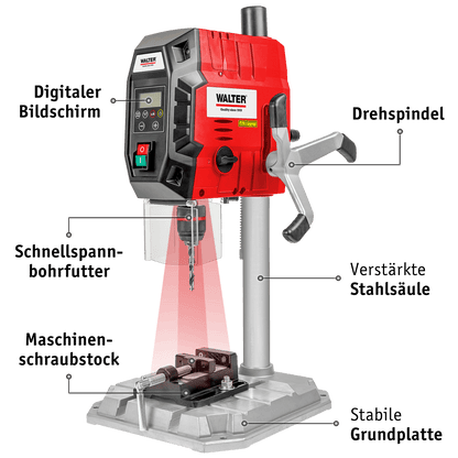 WALTER Tischbohrmaschine 900 W