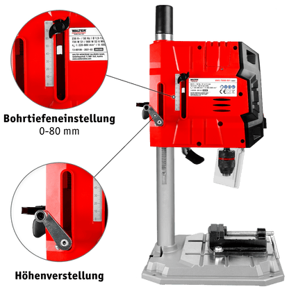 WALTER Tischbohrmaschine 900 W