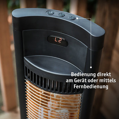 WALTER Infrarot Standheizstrahler 2000 W
