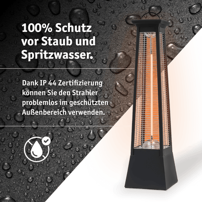 WALTER Infrarot-Standheizstrahler TerrasseWALTER Infrarot-Standheizstrahler Terrasse