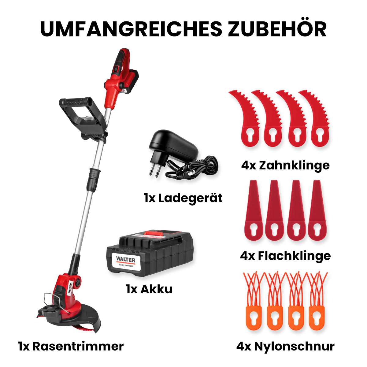 3-in-1 Rasentrimmer 20 V