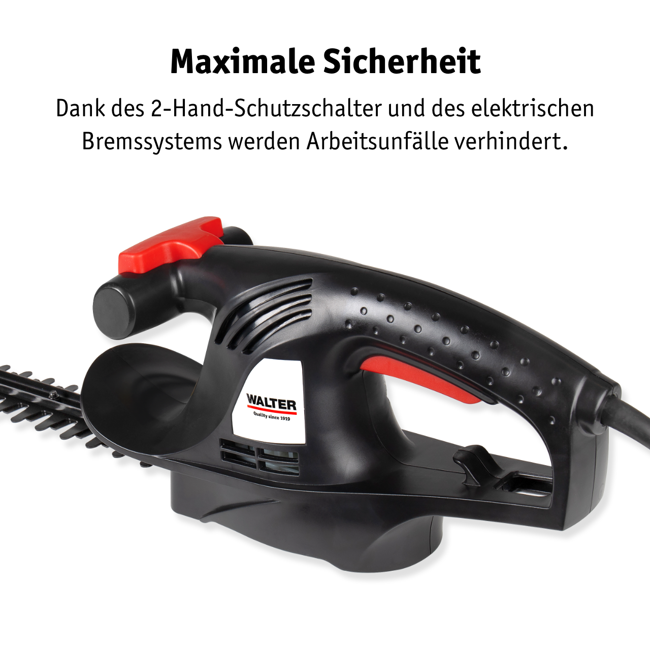 Electric hedge trimmer 450 W