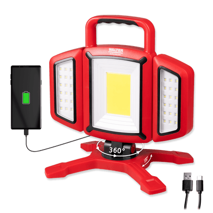 WALTER Multidirektionale Arbeitsleuchte 30 W