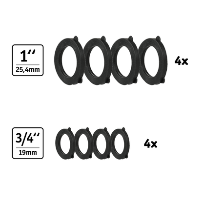 WALTER Schlauchadapter Set 20-tlg.