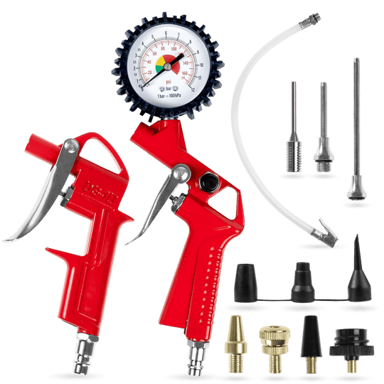 WALTER Druckluft Zubehör Set 13 tlg.