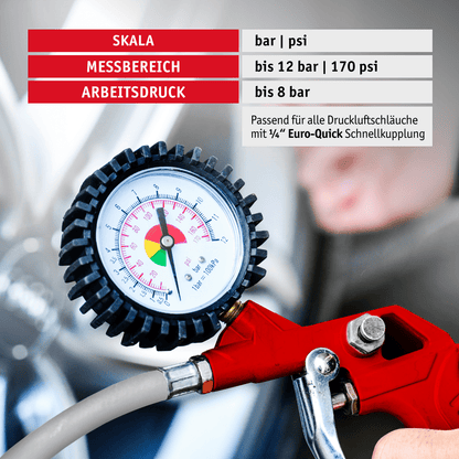 WALTER Druckluft Zubehör Set 13 tlg.